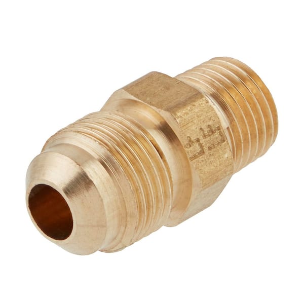 3/8 in. Flare x 1/4 in. MIP Brass Adapter Fitting