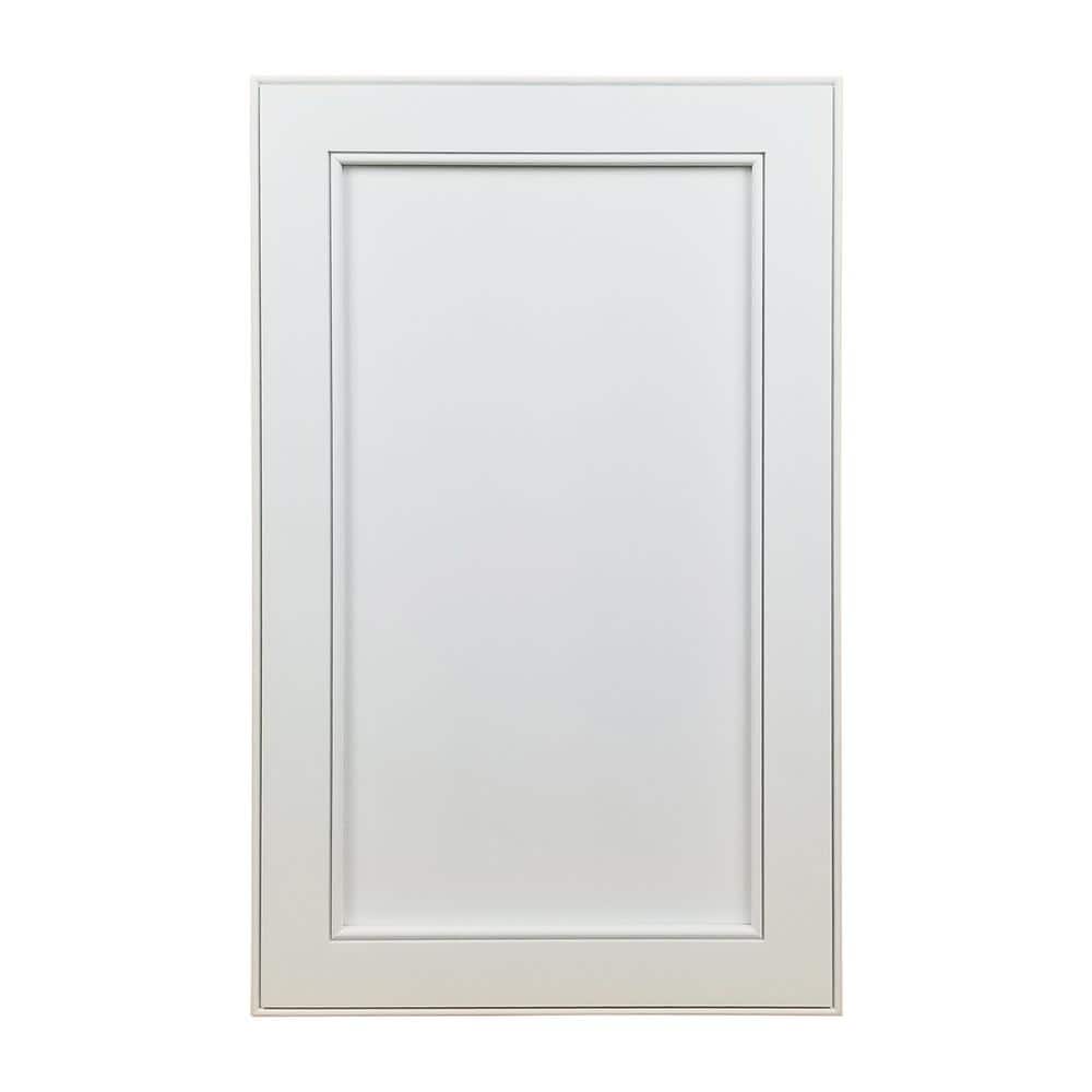 15.5 in. W x 25.5 in. H x 3.5 in. D Linwood Bead Panel White Recessed Solid