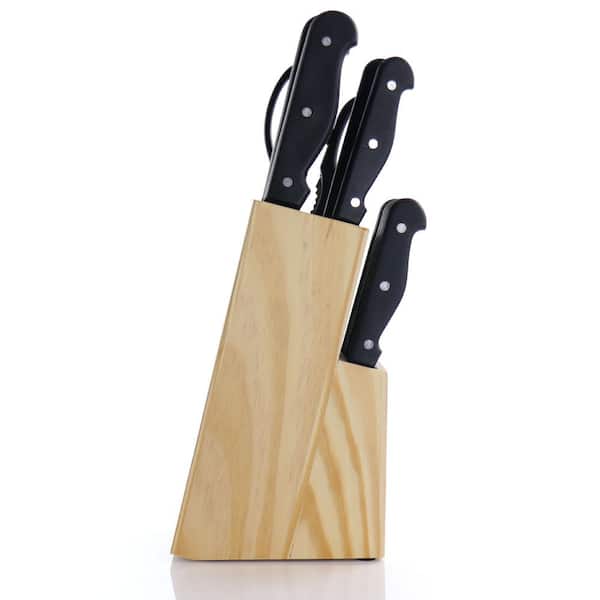 Case®  Household Cutlery 9-Piece Block Set (Solid Walnut Handles