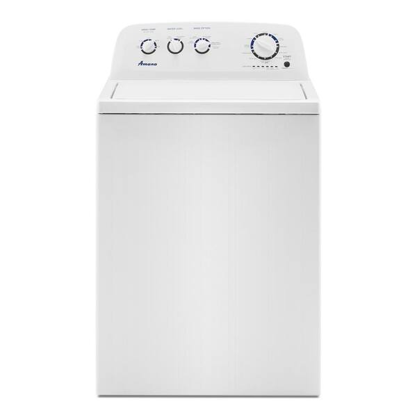 Amana 3.8 cu. ft. Top Load Washer in White NTW4519JW The Home Depot
