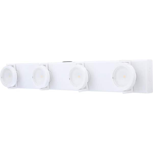 2.25 in. White LED Track-Light with Remote