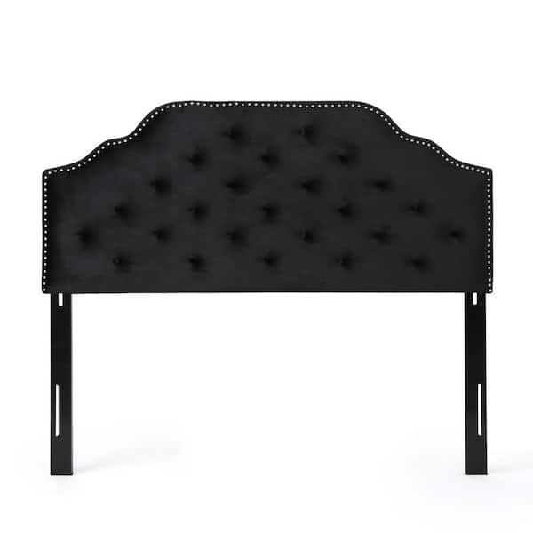 Noble House Silas Black Full/Queen Headboard