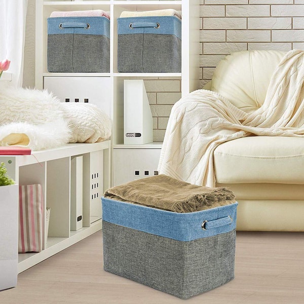 パシフィックファニチャーサービス STORAGE BASKET Sサイズ 3点 Sorbus Storage Cubes - Big Collapsible Storage Bins with Dual