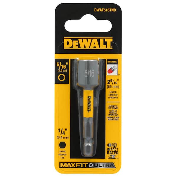 DEWALT MAXFIT ULTRA 5/16 in. Steel Nut Driver Drill Bit