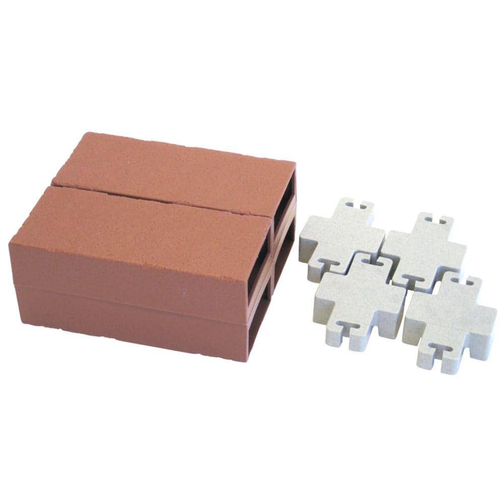 Unlit Bricks and 4 Connectors (No Solar Cubes) for Lets Edge It! Plastic B