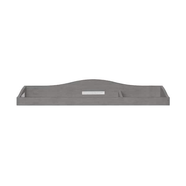 Dream On Me Rustic Grey Wood Fully Assembled Changing Tray