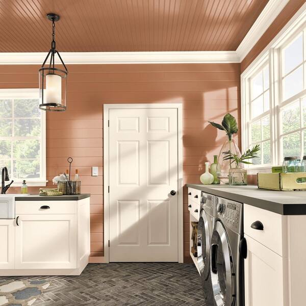 1 gal. PPG1063-7 Ancient Copper Semi-Gloss Interior Latex Paint