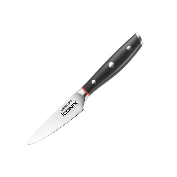 Cuisine::pro ICONIX 3.5 in. Steel Full Tang Paring Knife