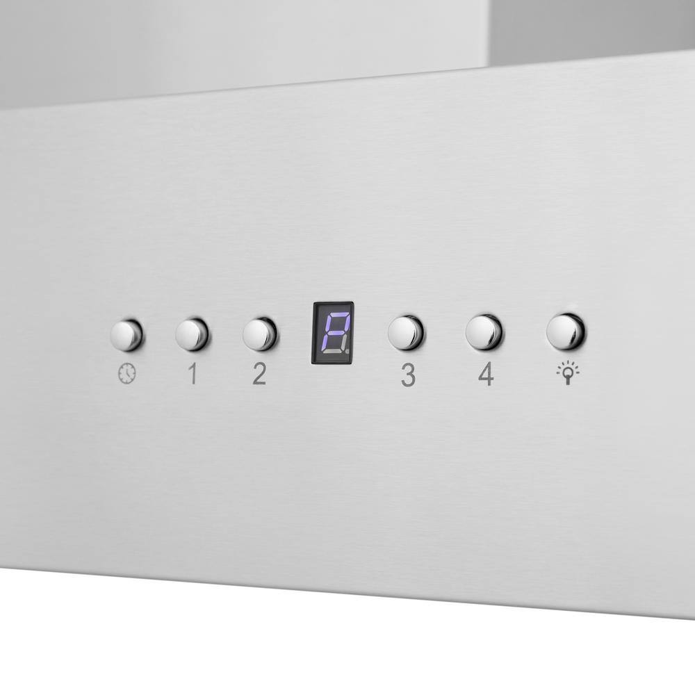 30" Stainless Steel Convertible Wall Mount Range Hood