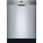 Ascenta 24 in. Stainless Steel Front Control Tall Tub Dishwasher with Hybrid Stainless Steel Tub, 50 dBA