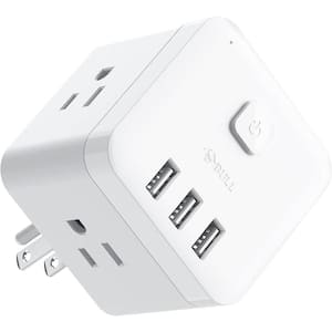 3-Outlets Cordless Power Cube
