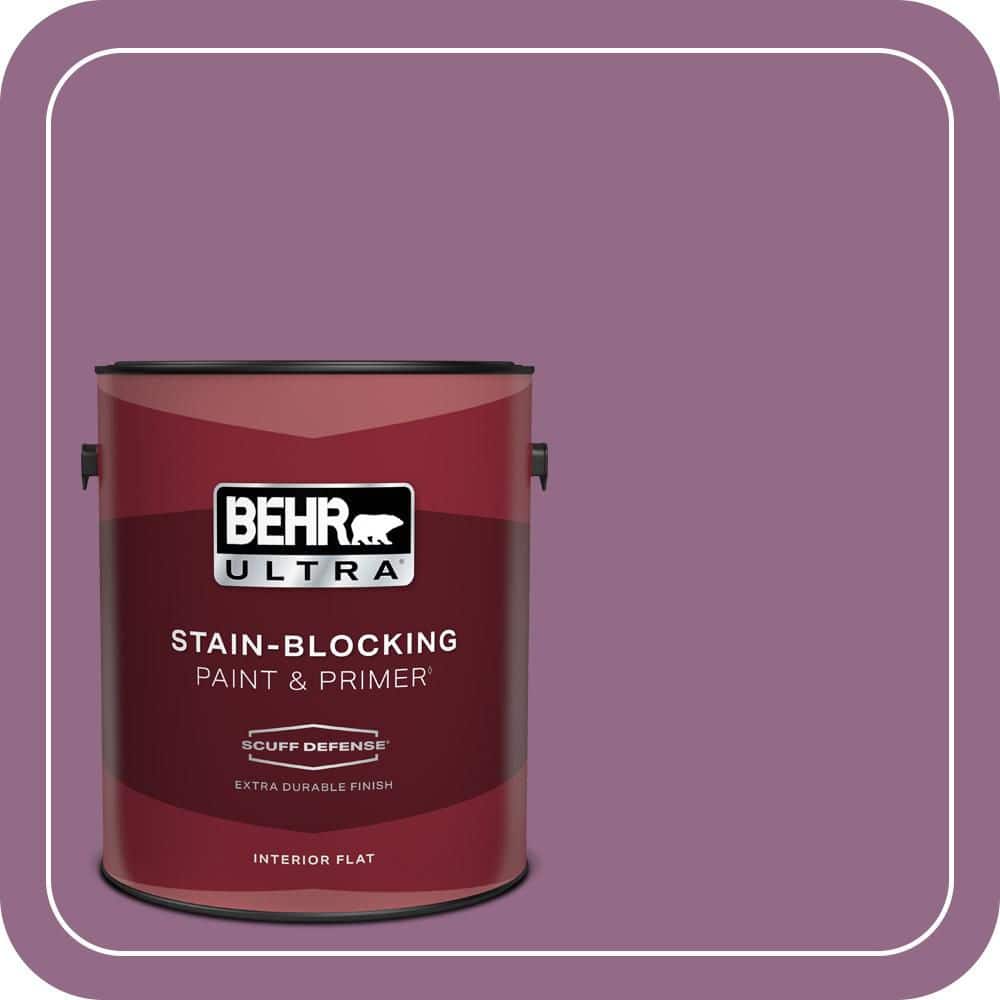 1 gal. #680D-6 Lantana Extra Durable Flat Interior Paint & Primer price history on PriceWatchPro