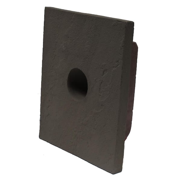 NextStone Sandstone Gray 8 in. x 9 in. Small Universal Mounting Block