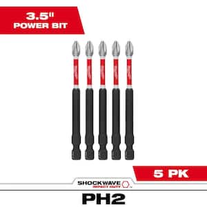 Milwaukee SHOCKWAVE Impact Duty 2 in. Phillips #2 Alloy Steel