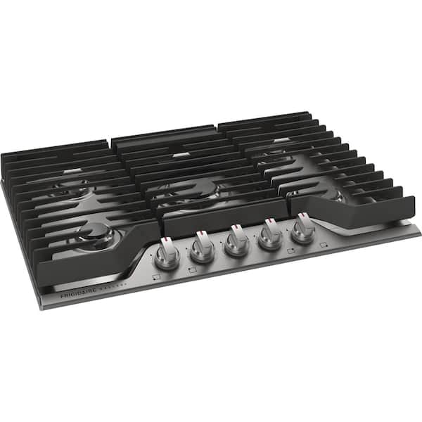 Whirlpool 36 in. 5-Burner Electric Cooktop with Simmer Burner - Black