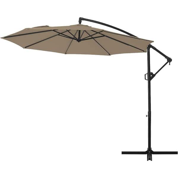 cover for offset patio umbrella stand OGETFUUR 42 in. L x 42 in. W x 5 in. H Patio Umbrella Base Cover, 600D Waterproof Anti-UV Square Umbrella Stand Base Covers