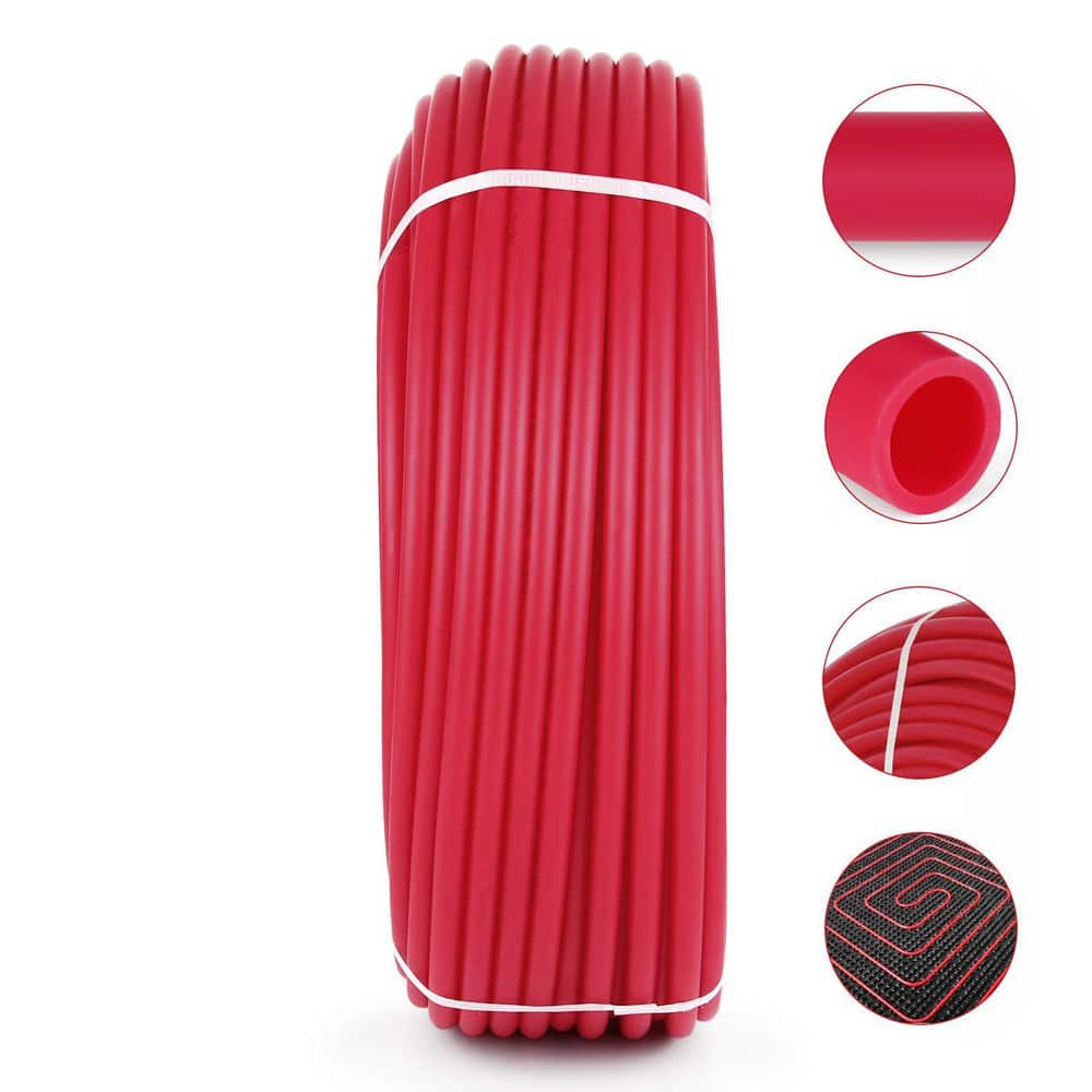 Oxygen Barrier PEX Tubing-1/2 in. X 500 Ft. Tube Coil-EVOH PEX-B Pipe for Radiant Floor Heating Pex Pipe price history on PriceWatchPro