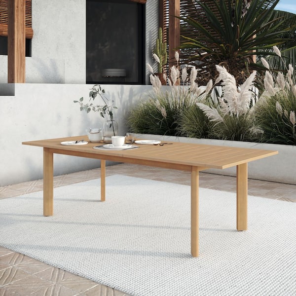 New Classic Furniture Wesley Wood Outdoor Dining Table