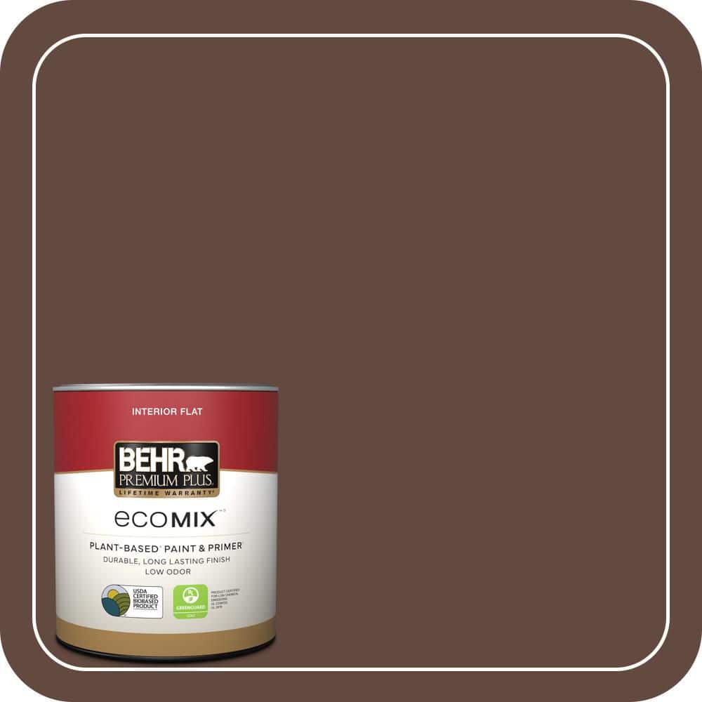 1 qt. #S-G-770 Wild Horse Flat EcoMix Plant-Based Interior Paint & Primer price history on PriceWatchPro
