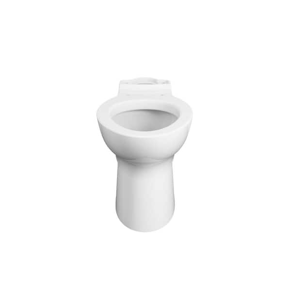 Cadet Pro 14 in. Compact Tall Height Elongated Toilet Bowl Only in White