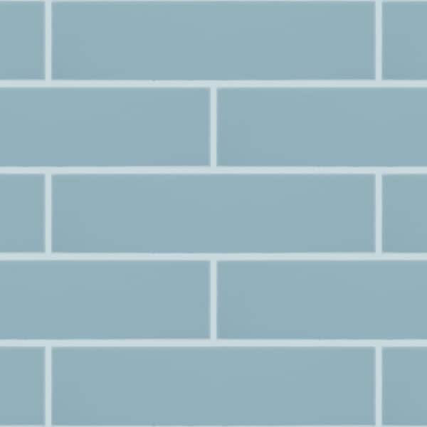 Daltile Restore Tide Blue 2 in. x 8 in. Glossy Ceramic Wall Tile (10.16 sq. ft. /Case)
