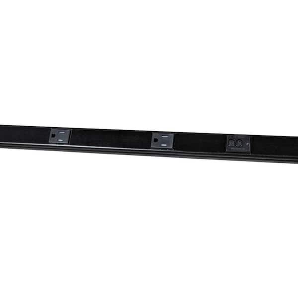 Legrand Wiremold Plugmold 5 ft. 9-Outlet GFCI Multi-Outlet Strip with Tamper Resistant Receptacles, Black