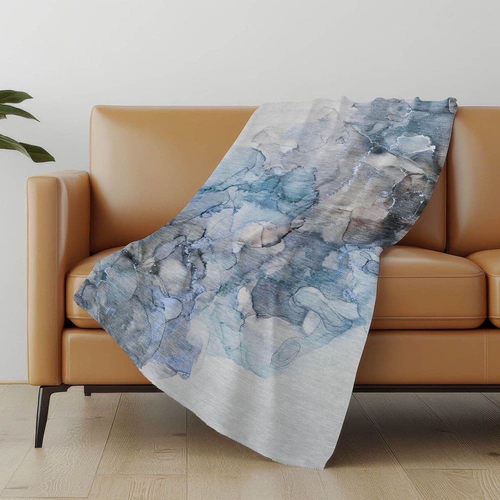 Premium Machine Washable ASB520 Blue 50 in. x 70 in. Sherpa Throw Blanket price history on PriceWatchPro