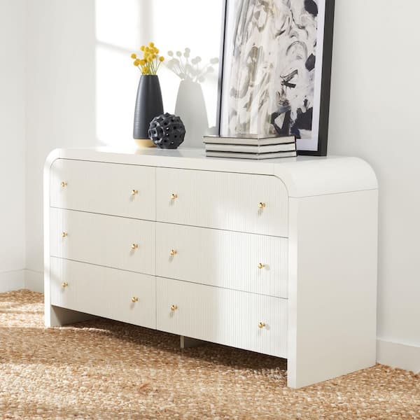 White/Gold - Dressers - The Home Depot White/Gold - Dressers - The Home Depot