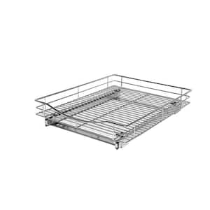 Lynk Professional Chrome Pull-Out Cabinet Organizer - 17 inch