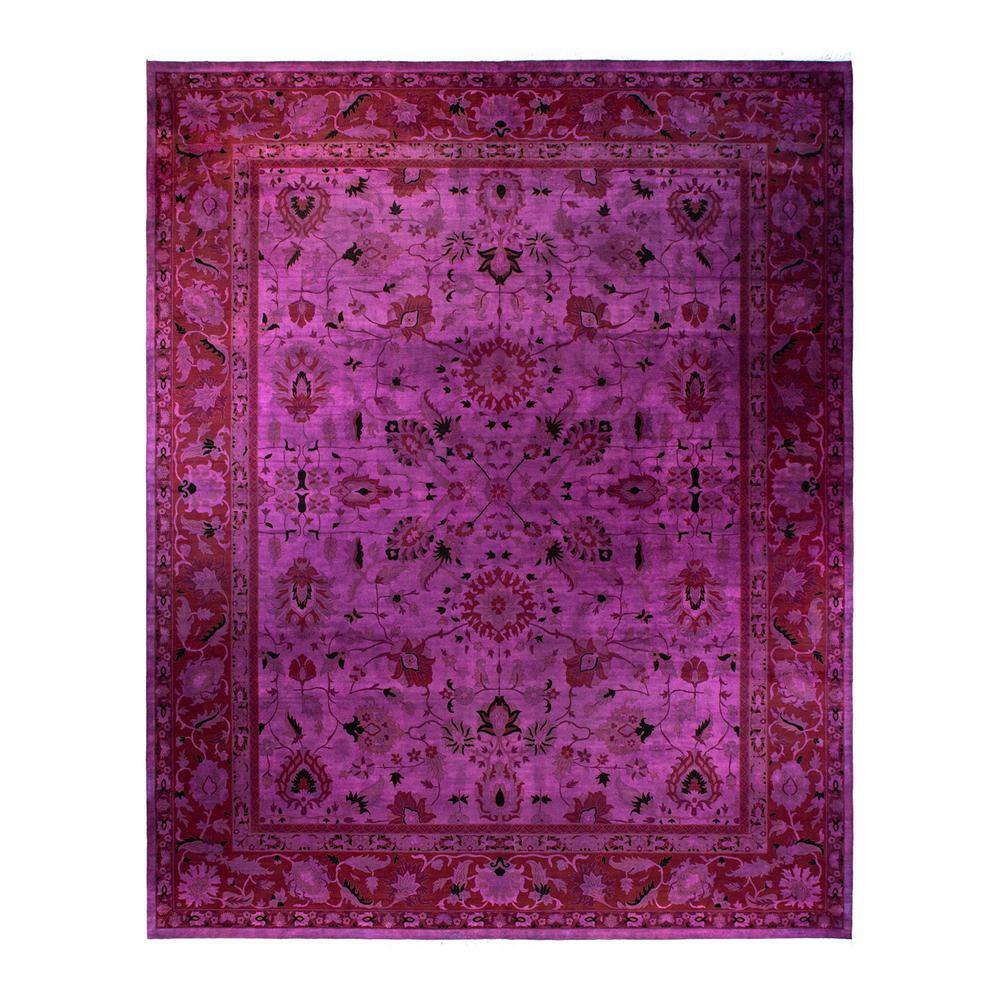 Fine Vibrance Handmade Purple 15 ft. 5 in. x 12 ft. 2 in. Indoor Area Rug price history on PriceWatchPro