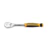 GEARWRENCH 1/4 in. Drive 90-Tooth Dual Material Teardrop Ratchet 81007T