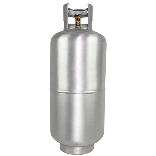 40LB Aluminum Lightweight Propane Tank with Premium OPD Valve, DOT and TC Compliant, Lightweight, Rugged-Designed
