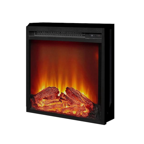 Ameriwood Home Altraflame 18 In X, Electric Glass Fireplace Insert