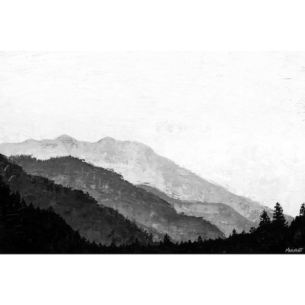 Unbranded "Conquer Your Fears" by Marmont Hill Unframed Canvas Nature Art Print 24 in. x 36 in.