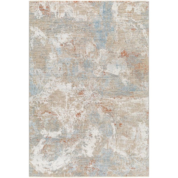 Artistic Weavers Venus Blue/Red 9 ft. x 12 ft. Abstract Indoor Area Rug