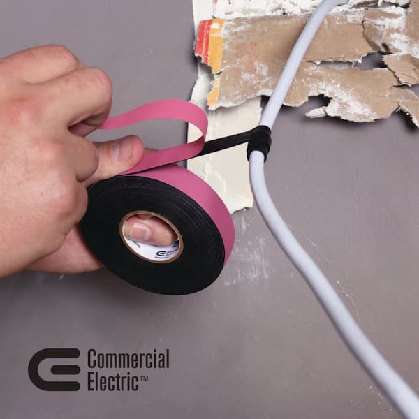 3/4 in. x 22 ft. Rubber Splicing Tape, Black