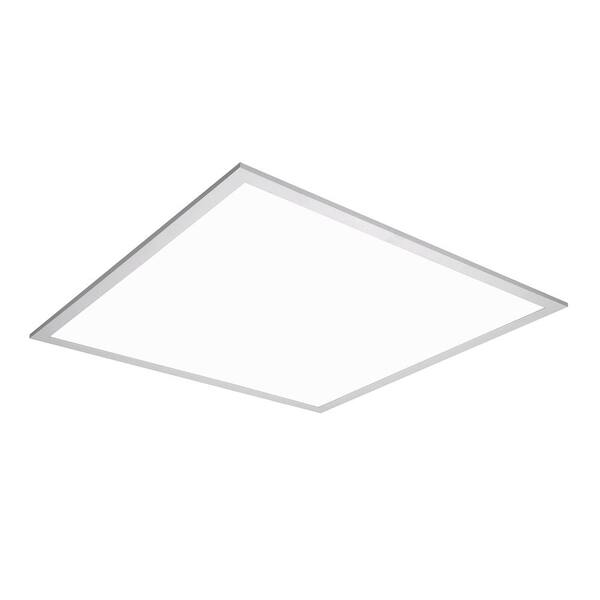 Metalux 2 ft. x 2 ft. White Integrated LED Commercial Grade Recessed ...