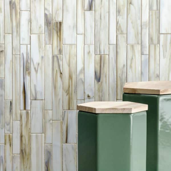 Spark Halo 10.75 in. x 10.5 in. Glass Mosaic Wall Tile (0.78 sq. ft./Sheet)