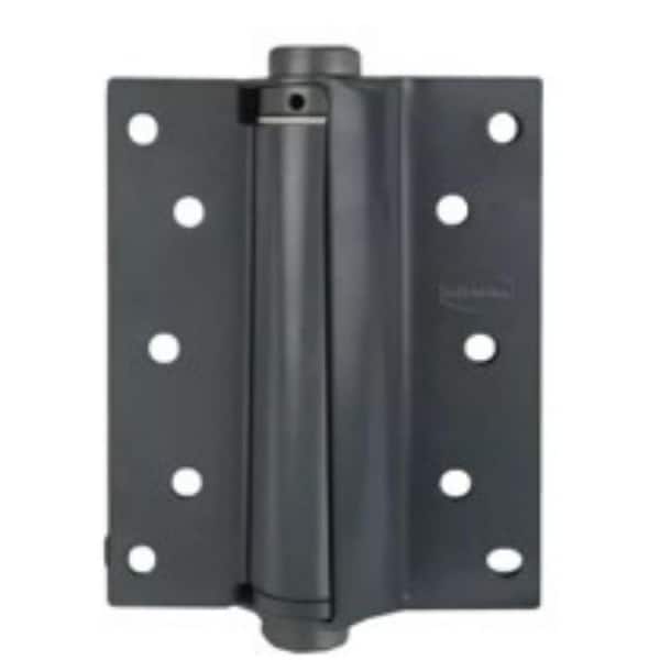 Taco 6 in. x 6 in. Prime Coat Single Acting Barrel Spring Squared Radius Door Hinge with Non-Removable Pin - (Set of 2)