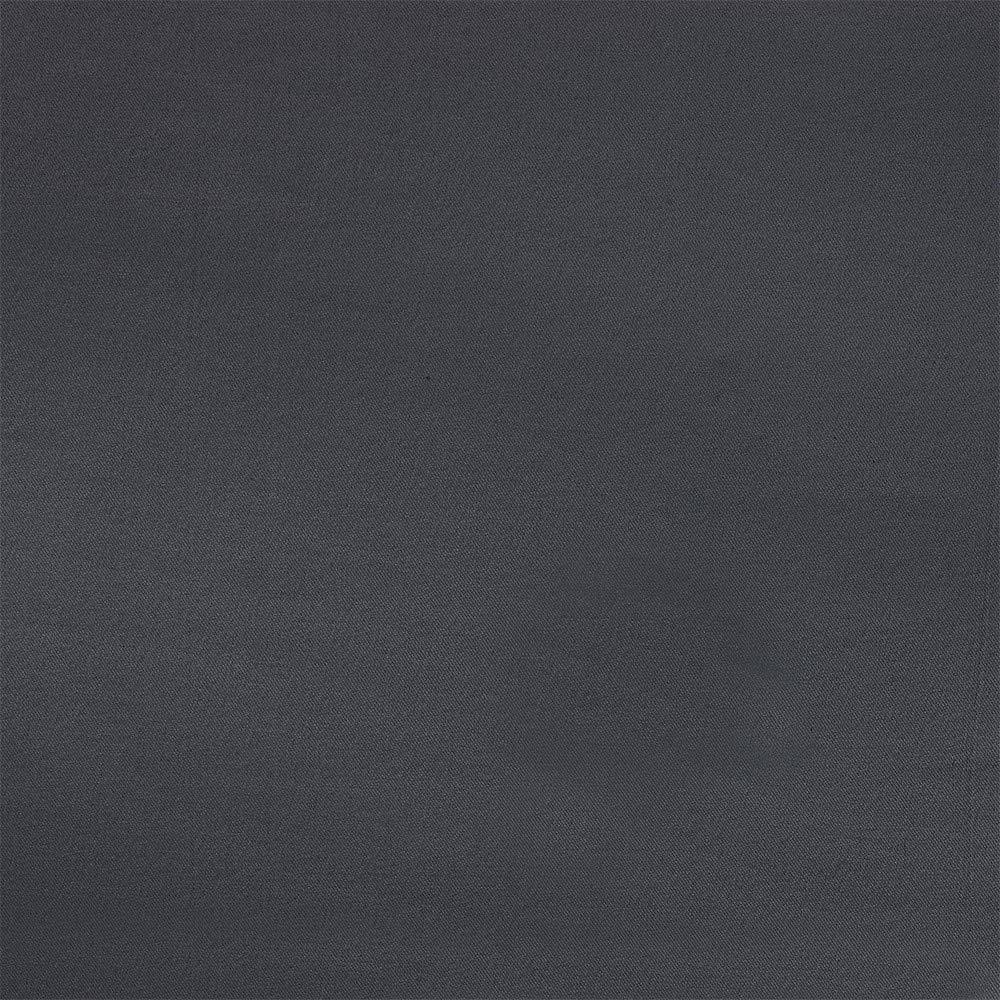 Charcoal Blackout Pinch Pleat Linen-Blend Curtain Panels