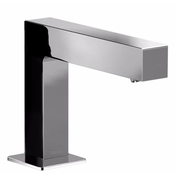 TOTO Axiom EcoPower 0.5 GPM Touchless Single Hole Bathroom Faucet with Mixing Valve in Polished Chrome