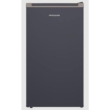 Frigidaire 3.2 cu. ft. Sleek Mini Refrigerator in Gray with Recessed Handle and Reversible Door EFR395-SLATE-6COM