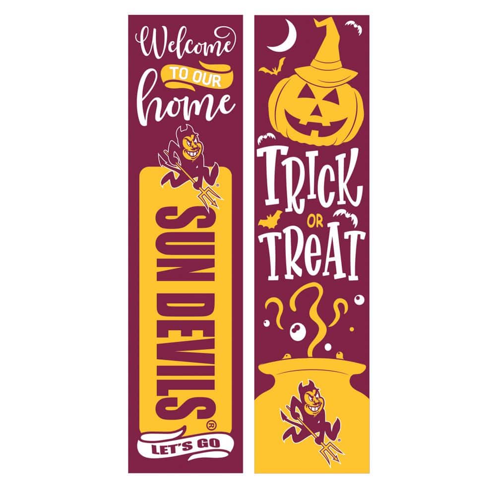 47 in. Double Sided Leaner Halloween Porch Sign, Arizona State University price history on PriceWatchPro