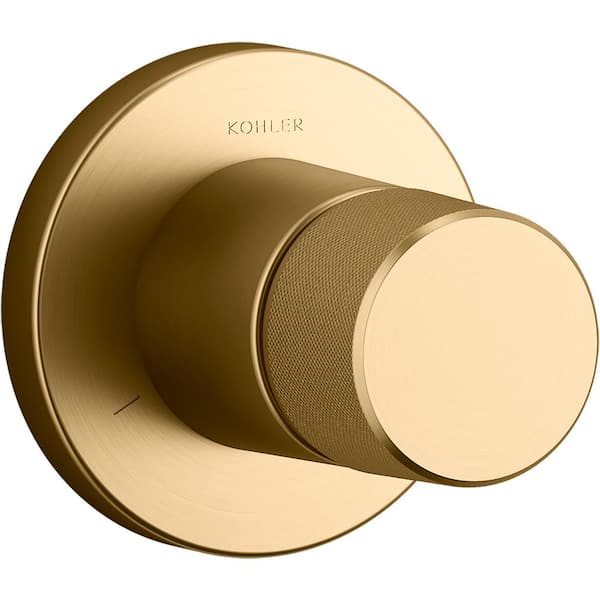 Kohler Components 1 Handle Transfer Valve Trim Kit In Vibrant Brushed Moderne Brass Valve Not 8211