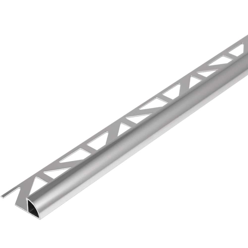 DURONDELL 0.375 in. D x 98.5 in. W x 98.4 in. L Round Edge Aluminum Anodized Silver Molding and Transition Trim price history on PriceWatchPro