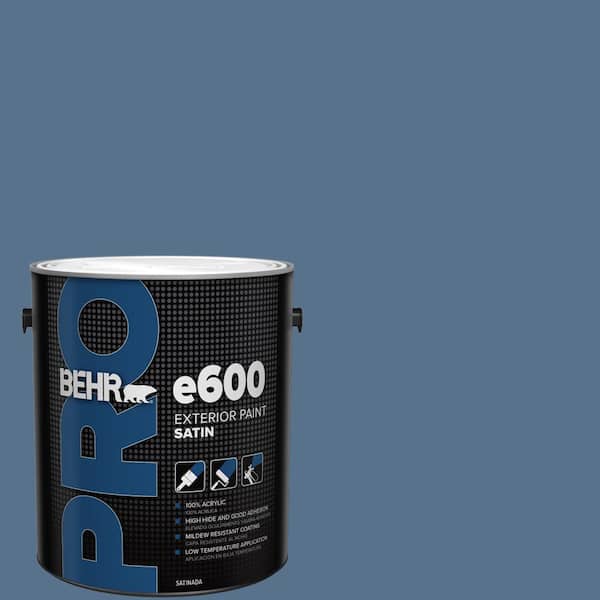 1 gal. #PPU14-01 Arrowhead Lake Satin Exterior Paint