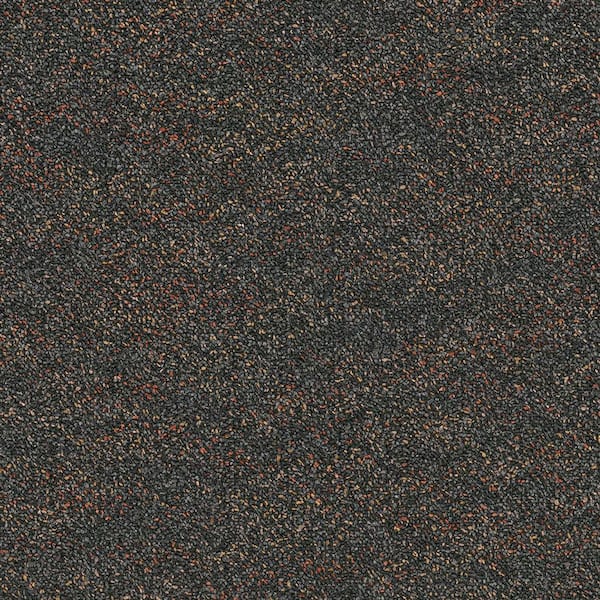 Engineered Floors High Falls Black Residential/Commercial 24 in. x 24 Glue-Down Carpet Tile (18 Tiles/Case) 72 sq. ft.