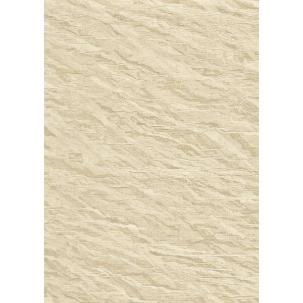 York Wallcoverings Beige Water Streaks Paper Unpasted Non-Woven Wallpaper 56.9 sq. ft.
