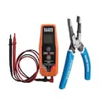 Voltage/Continuity Tester and Heavy-Duty Wire Stripper Tool Set