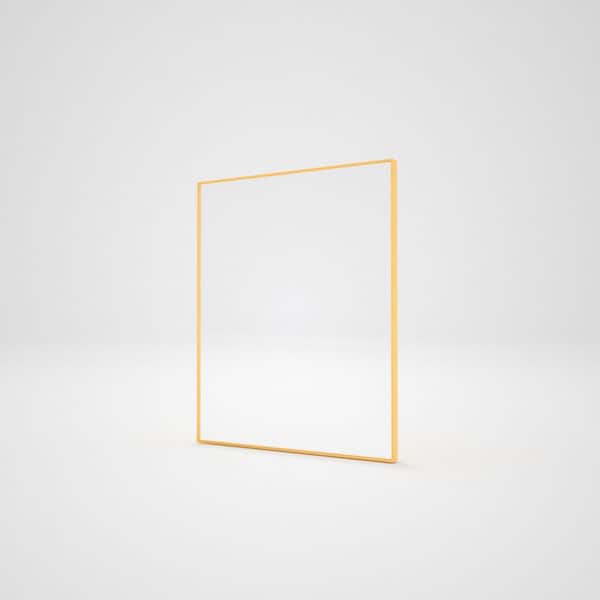 Boosicavelly 24 in. W x 30 in. H Rectangular Aluminum Framed Wall Bathroom Vanity Mirror in Brushed Gold